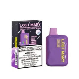 (FED) Lost Mary: Disposable (5K) - Grape Ice