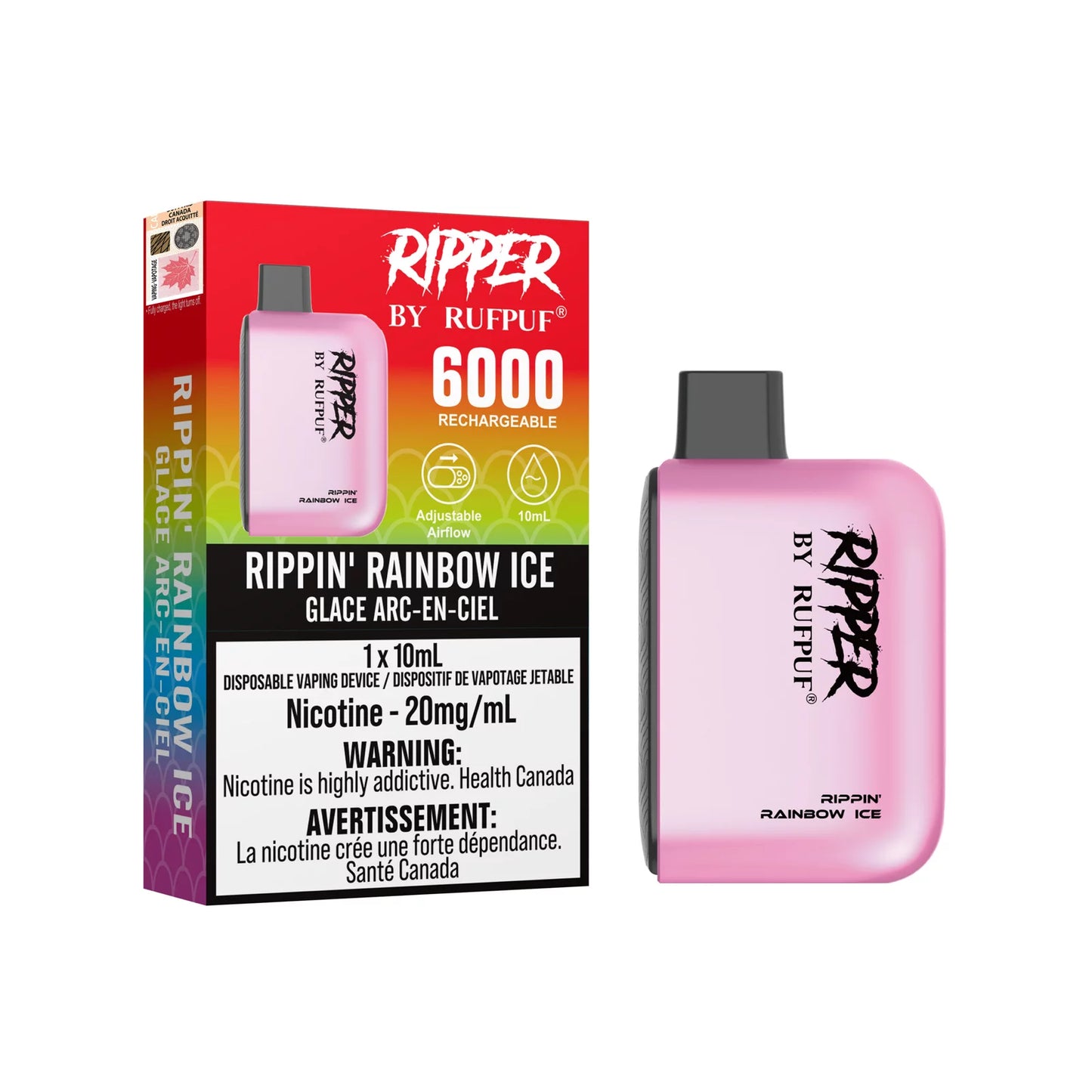 (AB) Rufpuf: Ripper (6k) (20mg) - Rippin’ Rainbow Ice