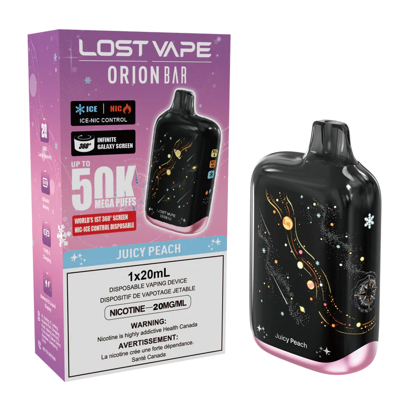 (AB) Lost Vape: Orion Bar (50K) - Juicy Peach