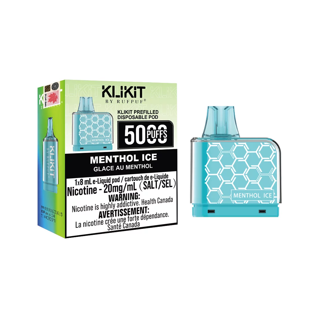FED) Rufpuf: Klikit Pod (5k) - Menthol Ice  Vape Stadium