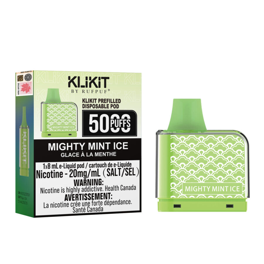 (FED) Rufpuf: Klikit Pod (5k) - MIGHTY MINT Ice