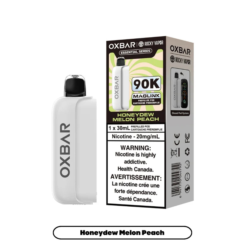 (AB) Oxbar: Maglink Replacement Pod 90K - Honeydew Melon Peach
