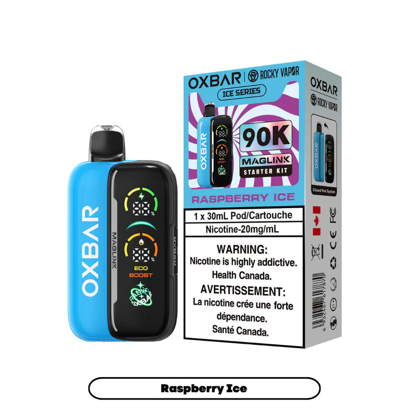 (AB) Oxbar: Maglink Starter Kit (90K) - Raspberry Ice