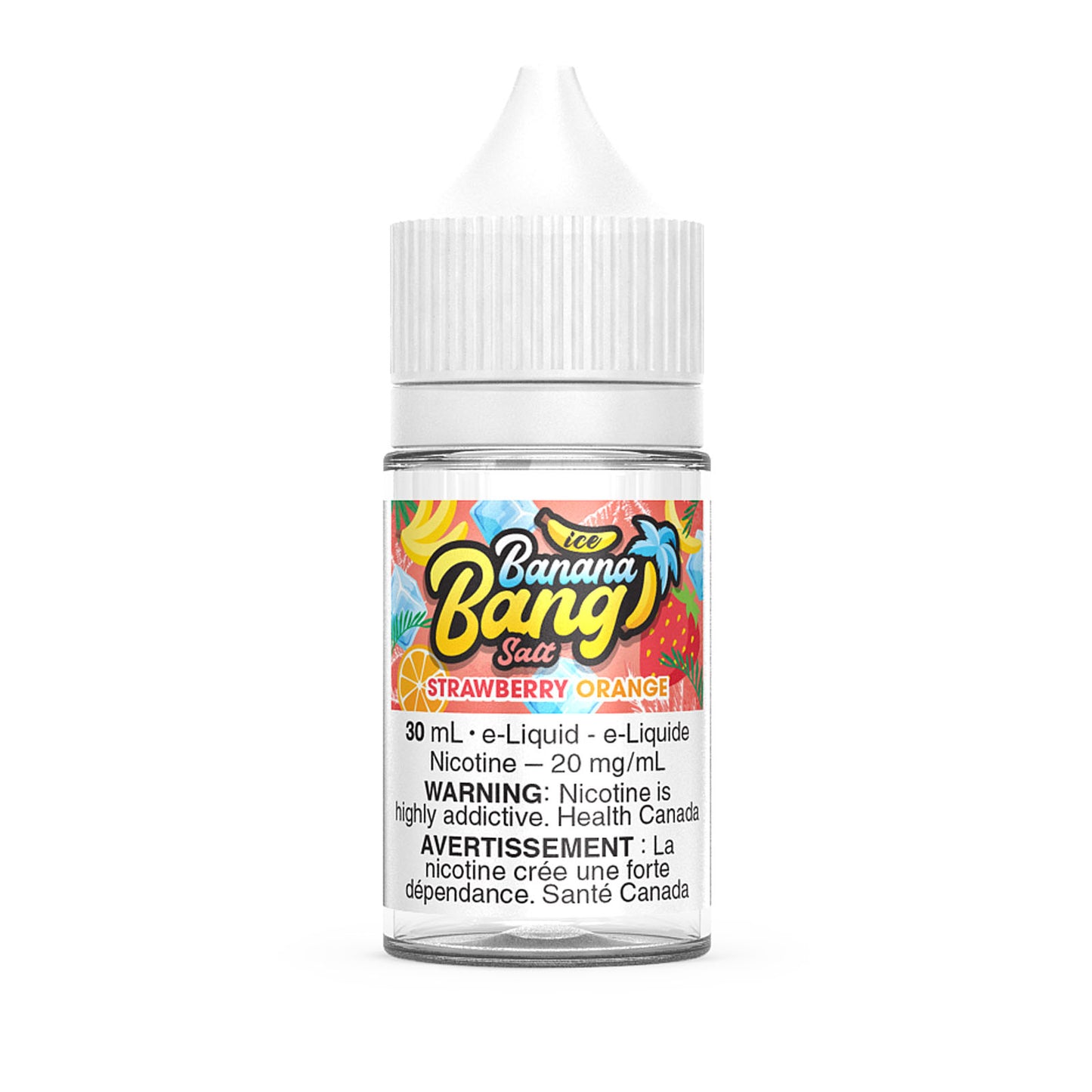 Banana Bang Ice Salt E-Juice 30ml (20mg) (FED) - Strawberry Orange