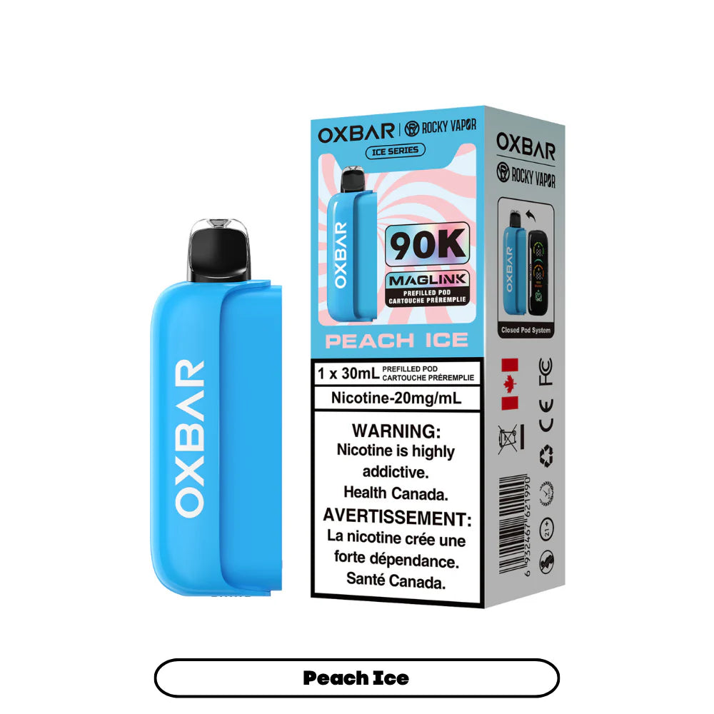 (AB) Oxbar: Maglink Replacement Pod 90K - Peach Ice