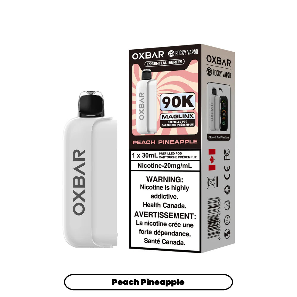 (AB) Oxbar: Maglink Replacement Pod 90K - Peach Pineapple