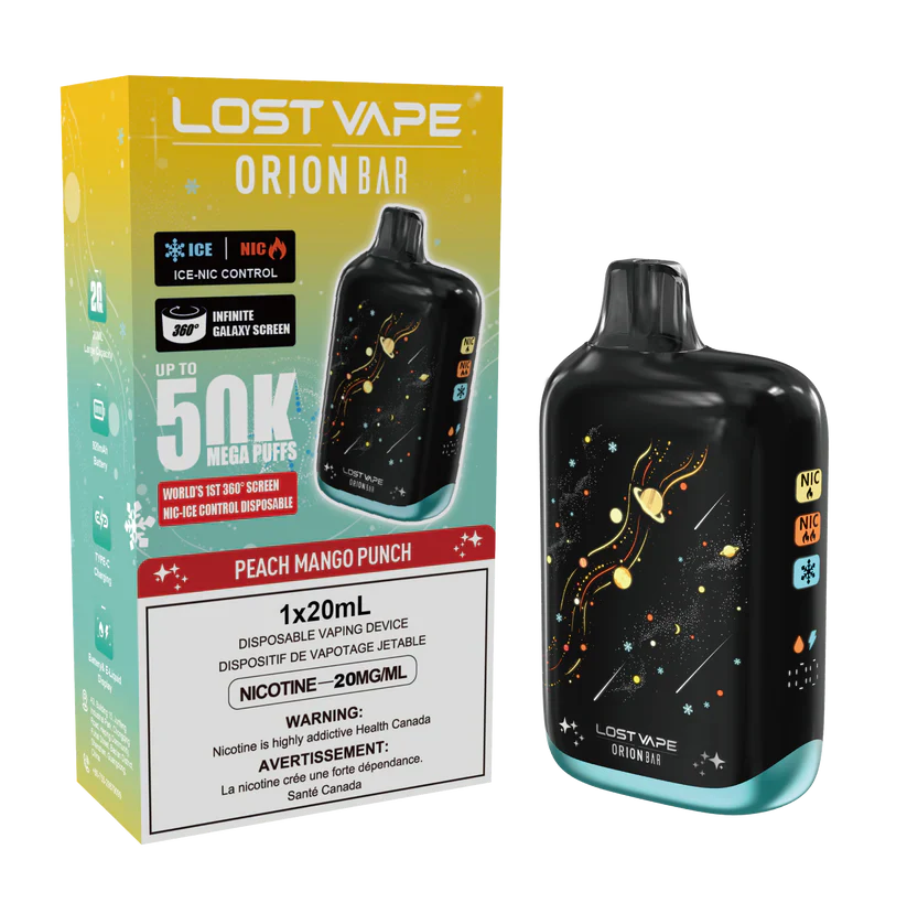 (AB) Lost Vape: Orion Bar (50K) - Peach Mango Punch