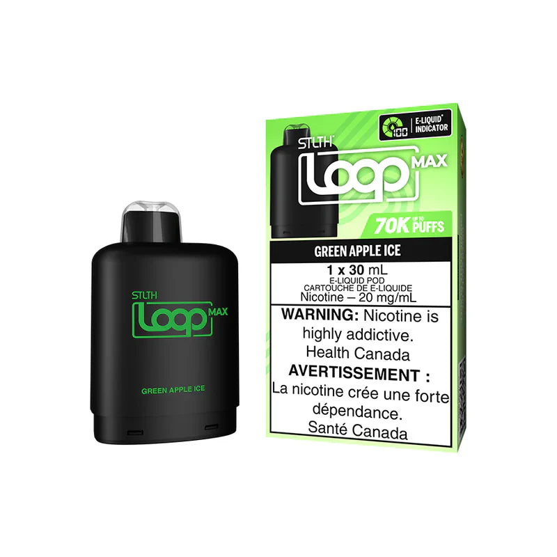 (AB) Stlth: STLTH Loop Max Pod (70k) - Green Apple ICE
