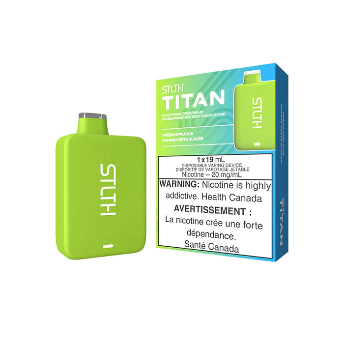 (FED) Stlth: Titan (10k) - Green Apple Ice