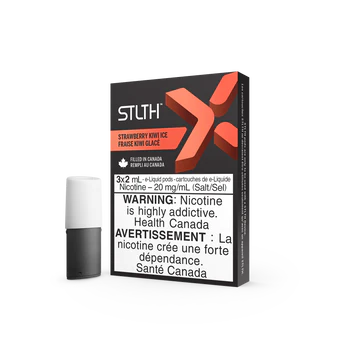 Stlth X Pods - Strawberry Kiwi Ice (20mg/mL) (AB)