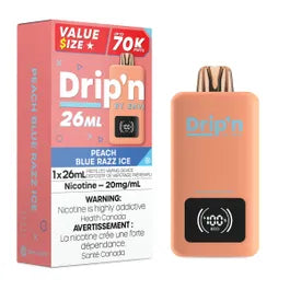 (AB) Drip'n: 26ml Disposable - Peach Blue Razz Ice