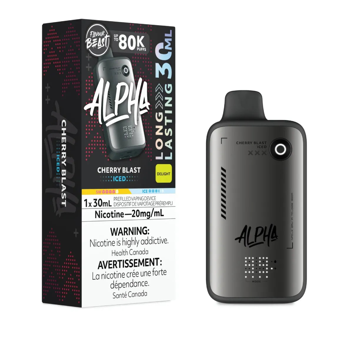 (AB) Flavour Beast: Alpha 80K - Cherry Blast Iced