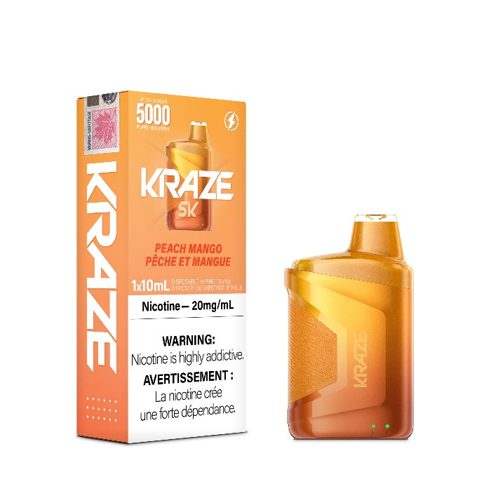 (FED) Kraze: Disposable 5K - Peach Mango