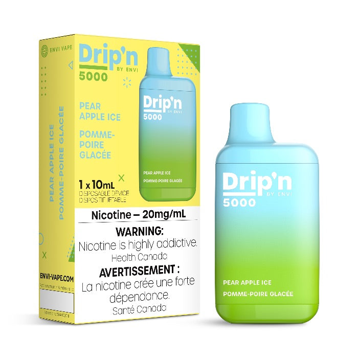 (FED) Drip'n: Disposable (5K) - Pear Apple Ice