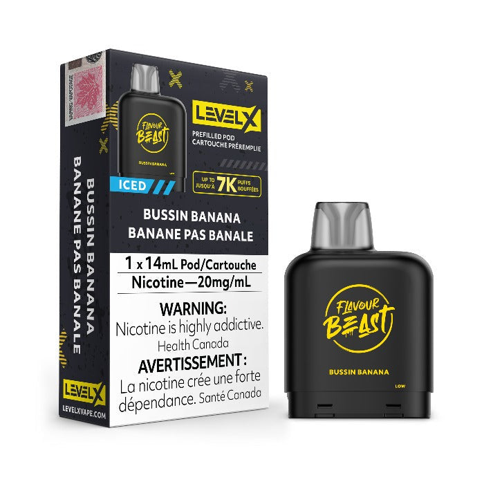 Flavour Beast Level X 7000 Pod - Bussin Banana (FED)