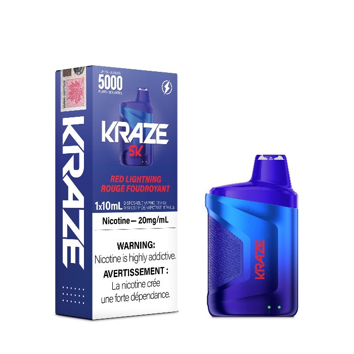 (FED) Kraze: Disposable (5K) - Red Lightning