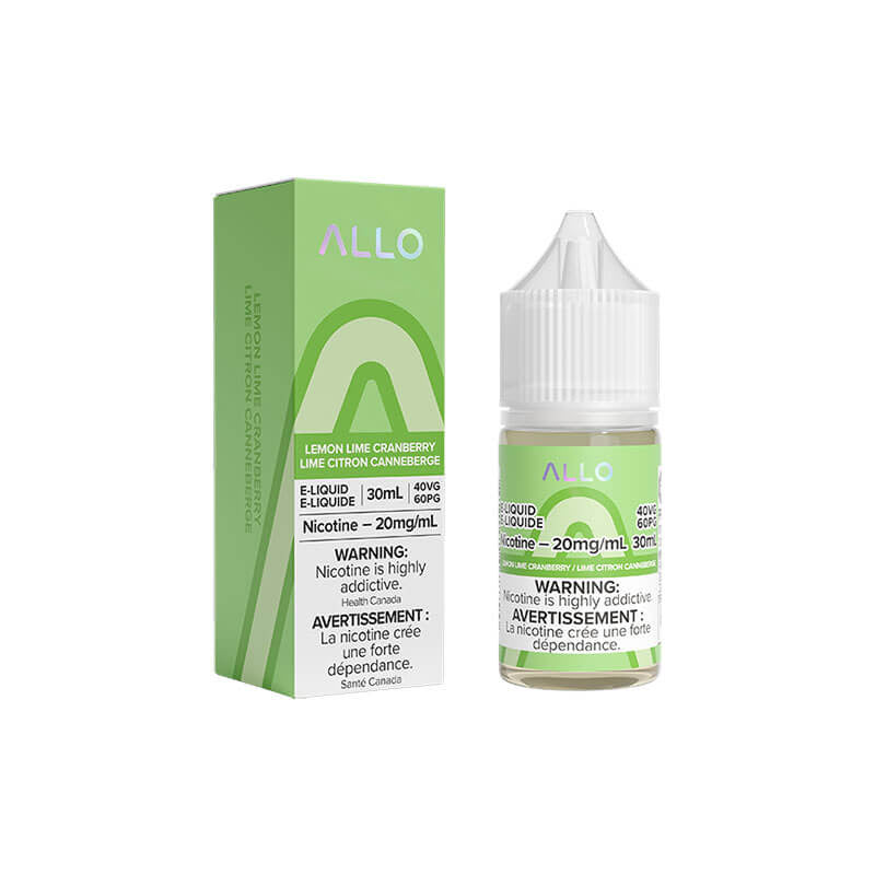 Allo Lemon Lime Cranberry Salt E-Juice 30ml (20mg) (FED)