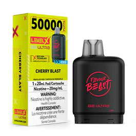 (AB) Flavour Beast: Level X G2 Ultra Pod (50K) - Cherry Blast