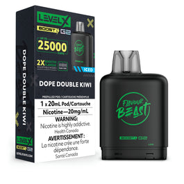 (AB) Flavour Beast Level X Boost Pod - Dope Double Kiwi