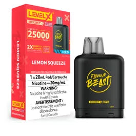 (FED) Flavour Beast Level X Boost Pod - Lemon Squeeze