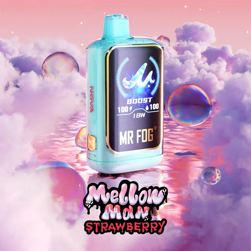 AB) Mr. Fog: Nova (36k) - Mellow Man Strawberry Vape Stadium AB) Mr. Fog: Nova (36k) - Mellow Man Strawberry Vape Stadium
