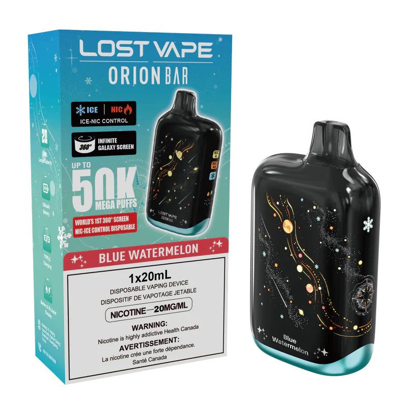 (AB) Lost Vape: Orion Bar (50K) - Blue Watermelon