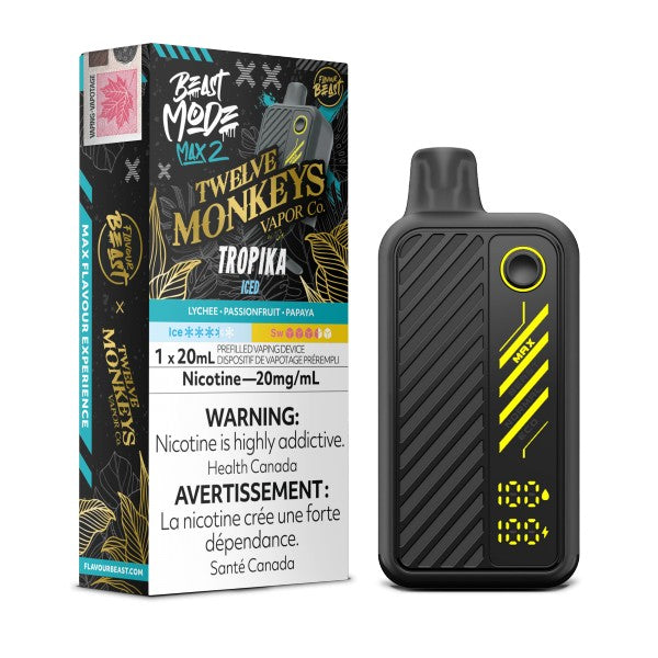 (AB) Flavour Beast: Mode Max 2 (50K) Twelve Monkey - Tropika Iced