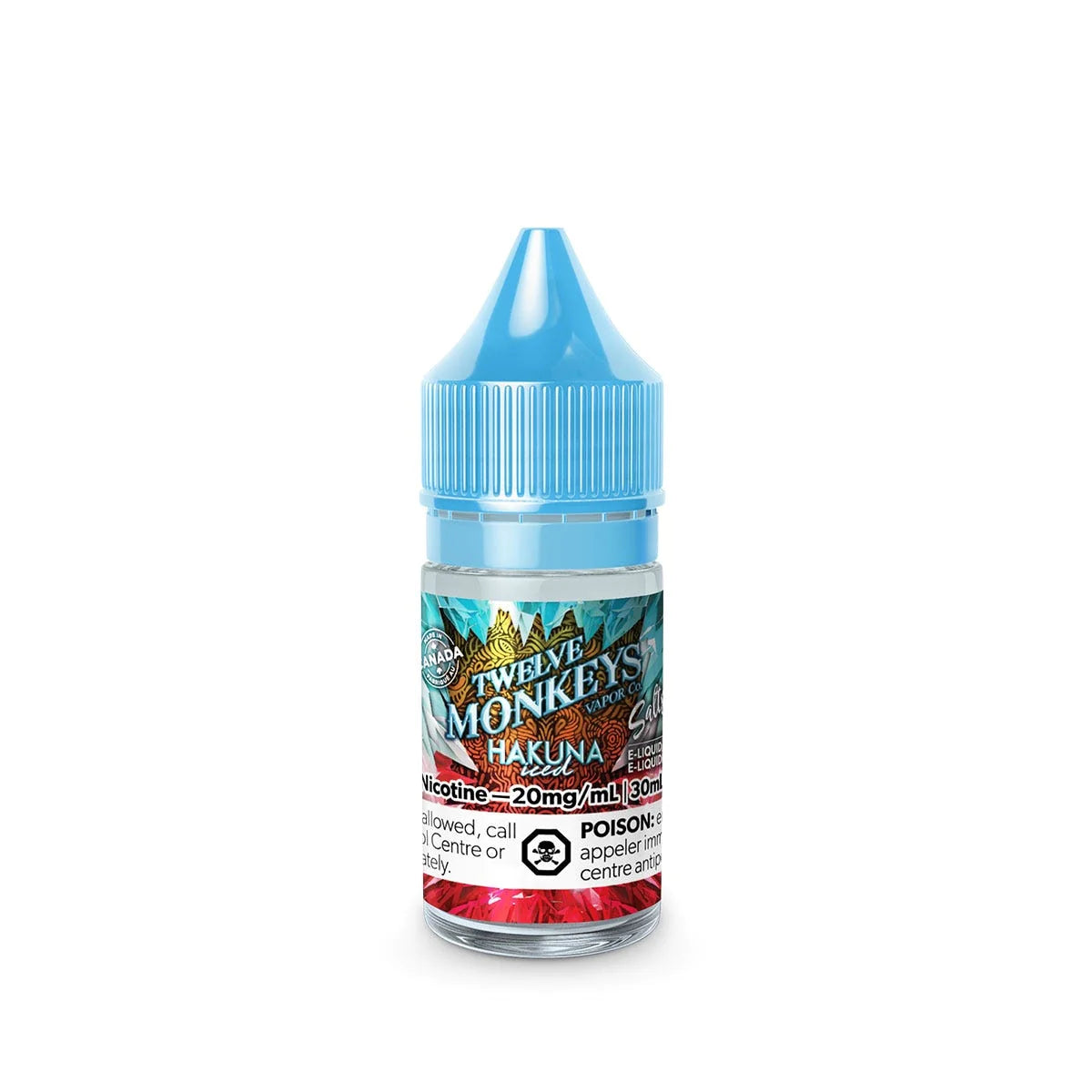 (FED) Twelve Monkeys: E-Liquid Iced Age 30ml - Hakuna Iced
