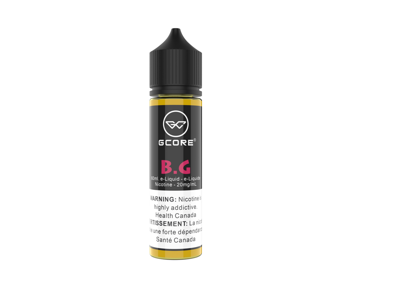 (AB) Gcore: E-Liquid 60ml/20mg - Bubble Gum
