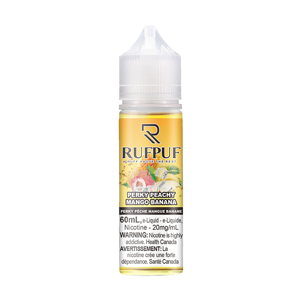 (FED) Rufpuf: E-Juice (60ml) (20mg) - Perky Peach Mango Banana