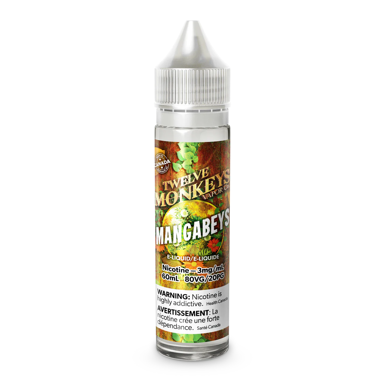 (FED) Twelve Monkeys: E-Juice (60ml) - Mangabeys