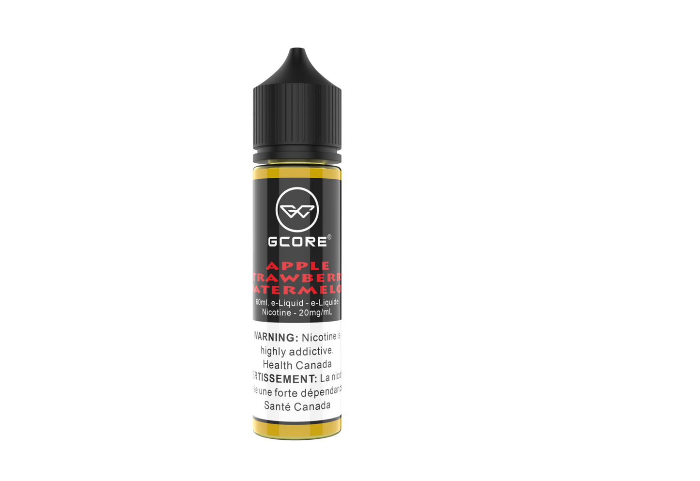 (FED) Gcore: E-Liquid 60ml/20mg - Apple Strawberry Watermelon
