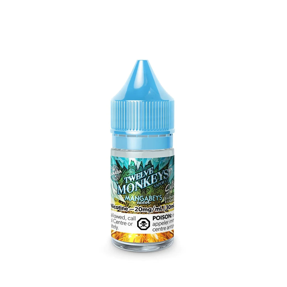 (FED) Twelve Monkeys: E-Liquid Iced Age 30ml - Mangabeys Iced