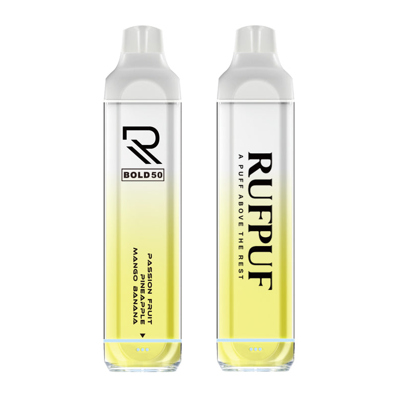 (FED) Rufpuf: (7500) (20mg) - PASSION FRUIT PINEAPPLE MANGO BANANA