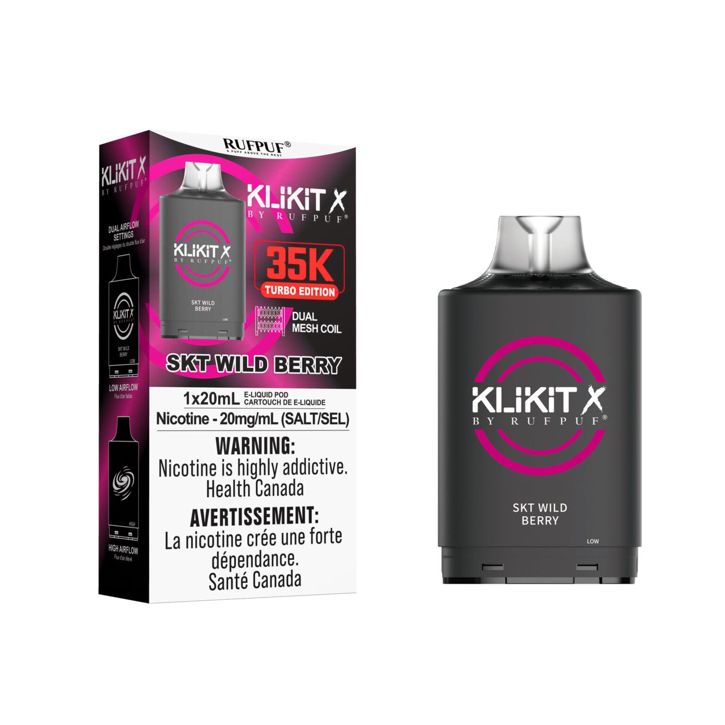 (FED) Rufpuf: Ripper X Pod - Skt Wild Berry