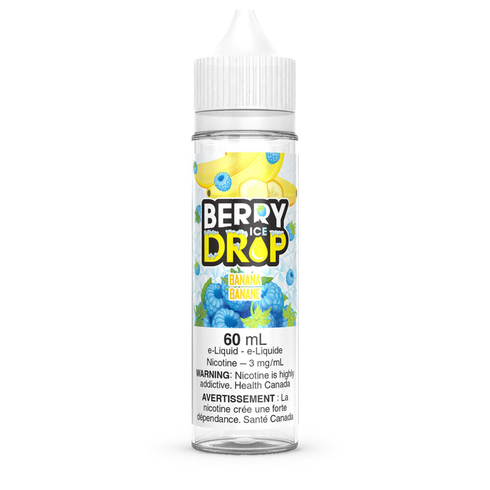 Berry Drop Ice E-Juice 60ml 0mg Banana (FED)