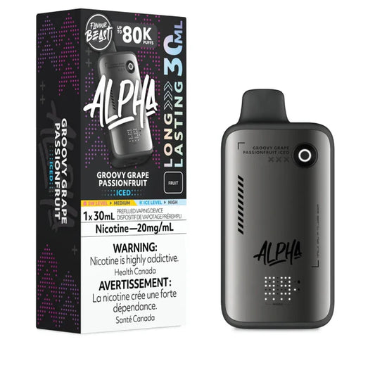 (AB) Flavour Beast: Alpha 80K - Groovy Grape Passionfruit