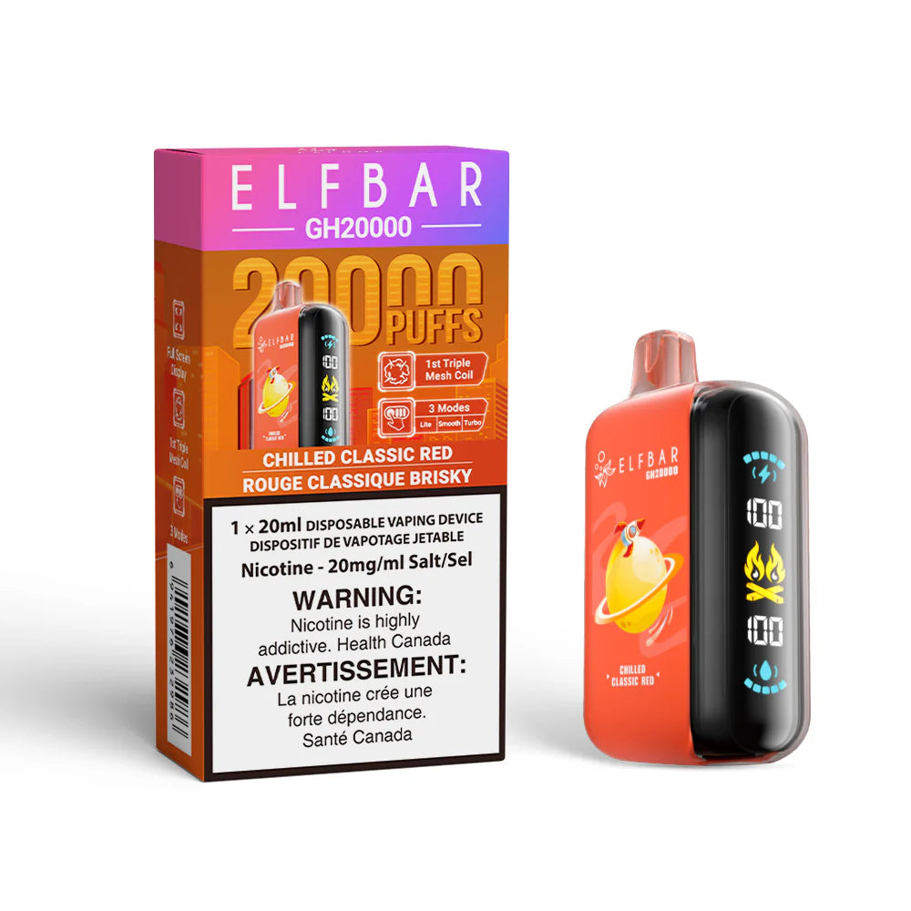 (FED) ELFBAR: Disposable (20K) - Chilled Classic Red