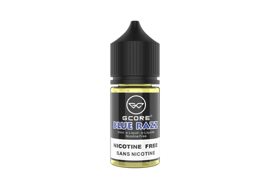 (AB) GCORE E-LIQUID BLUE RAZZ 30ML ZERO NIC