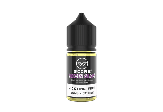(AB) GCORE E-LIQUID FROZEN GRAPE 30ML ZERO NIC