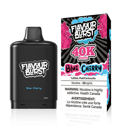Blue Cherry: Flavour BURST X PODS 40000 (AB)