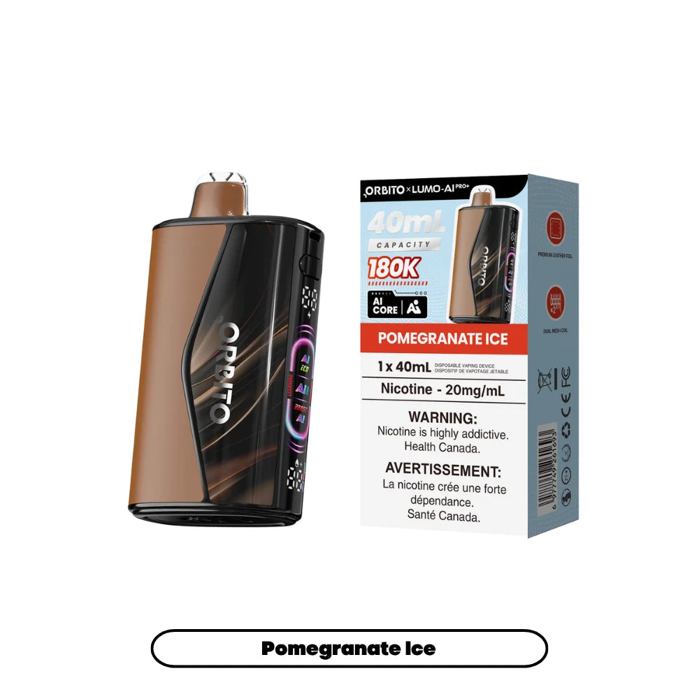 (FED) Orbito Lumo AI Pro+ 180K - Pomegranate Ice