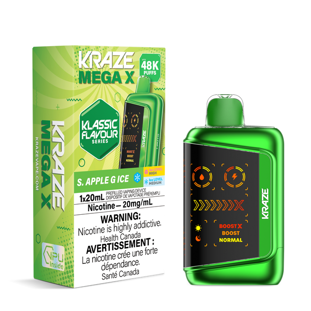 (AB) Kraze: MEGA X 48K - S. Apple G Ice