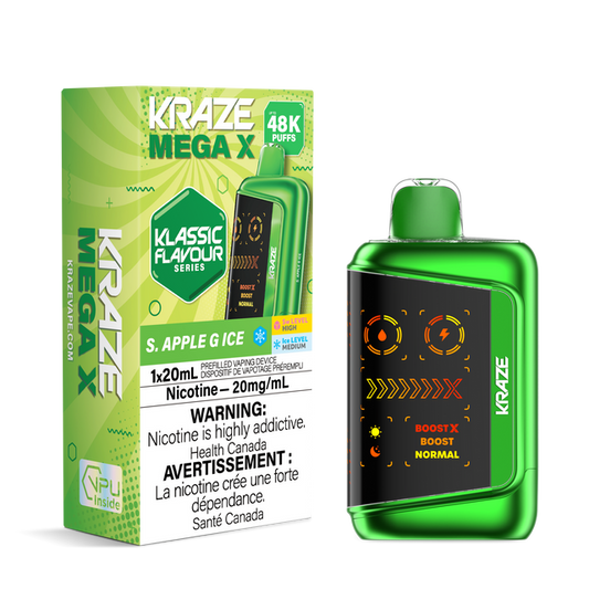 (AB) Kraze: MEGA X 48K - S. Apple G Ice