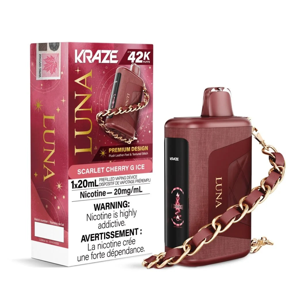 (AB) Kraze: Luna (42K) - Scarlet Cherry G Ice