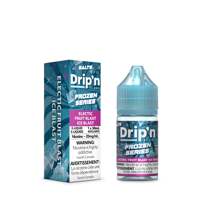 (AB) Drip’n: Frozen E-Liquid (30ml)(20mg) - Electric Fruit Blast Ice Blast