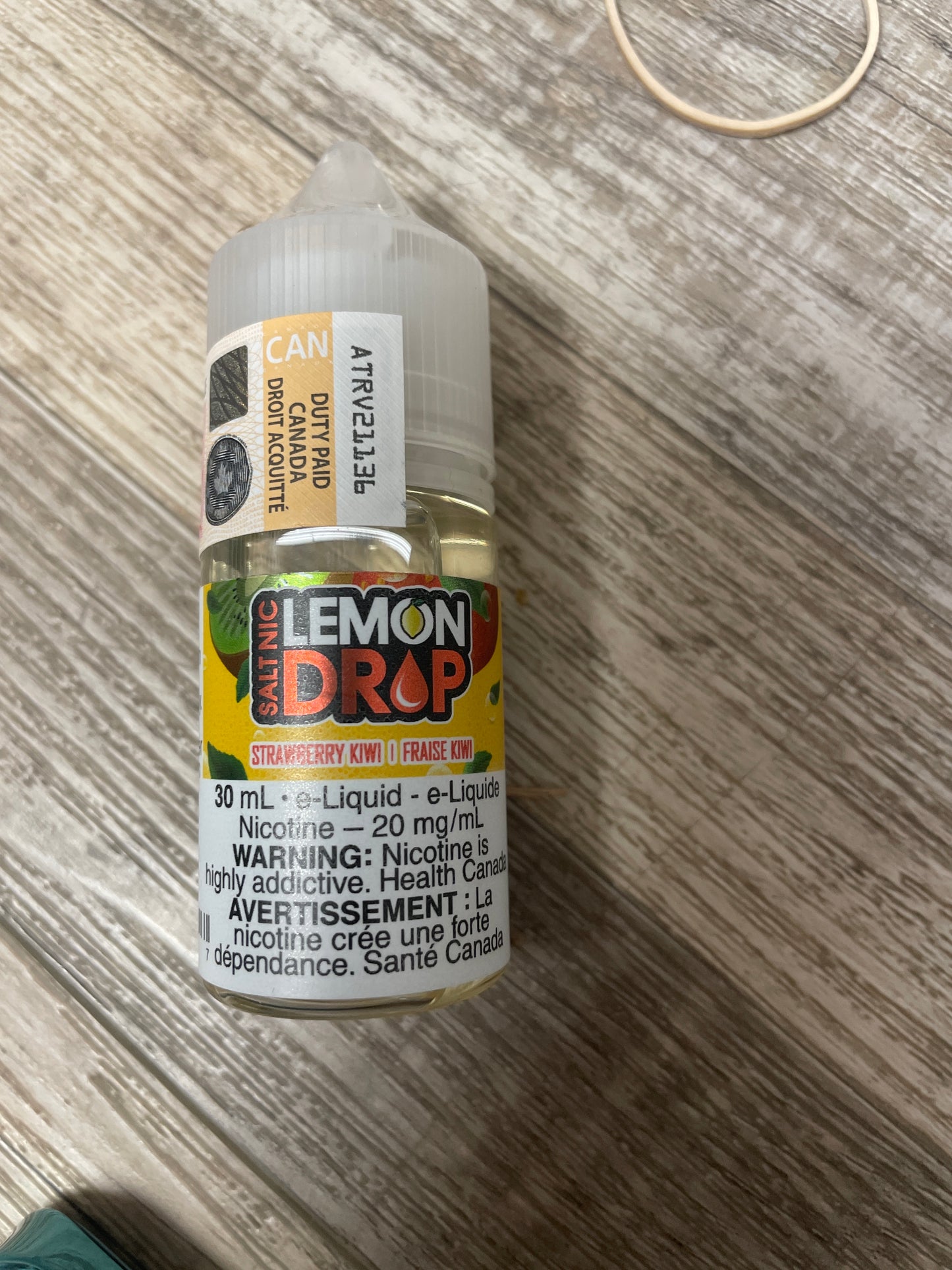 (FED) Lemon Drop: E-Juice (30ml)(20mg) - Strawberry Kiwi