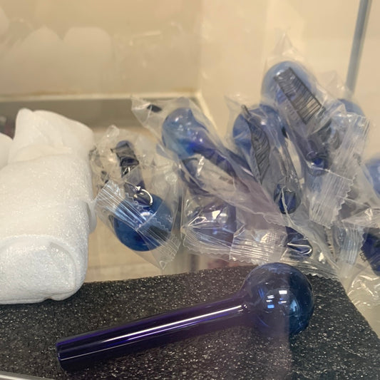 4” Bubble Pipe (Blue)