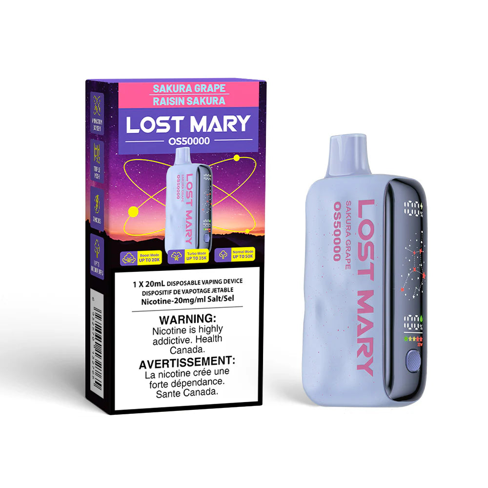 (AB) Lost Mary: Disposable (50K) - Sakura Grape