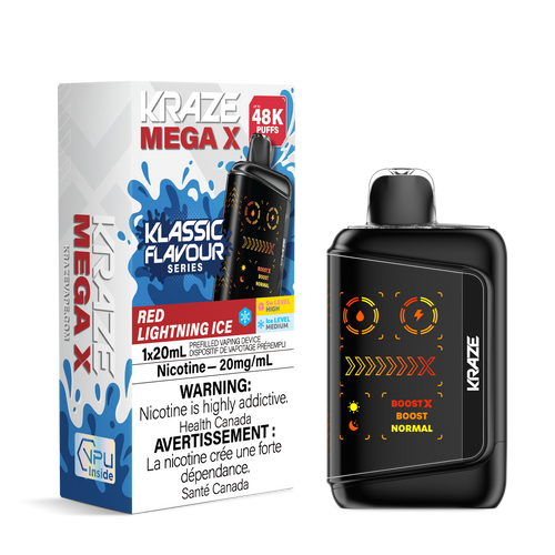 (AB) Kraze: MEGA X 48K - Red Lightning Ice